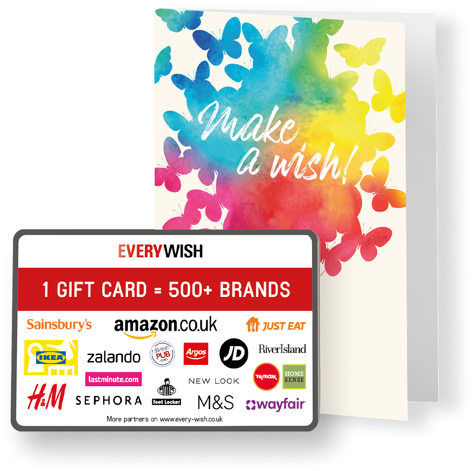The gift card that always fits