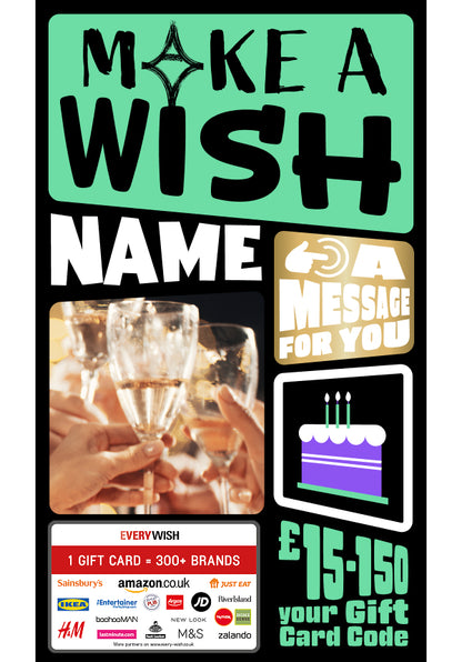 Digital - Make a wish - Star