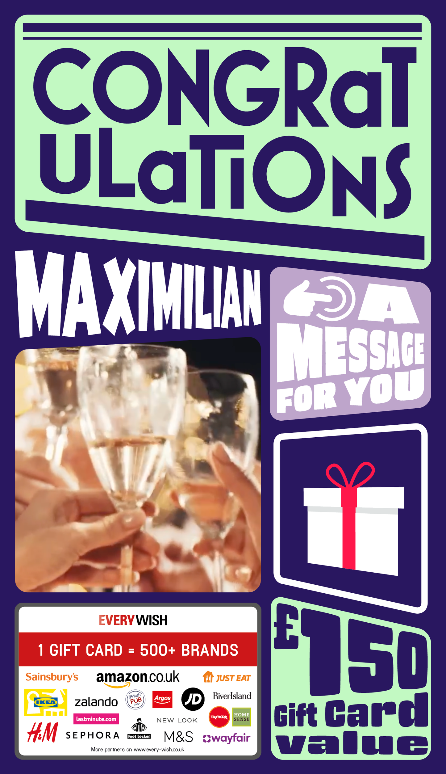 Digital - Congratulations - playful