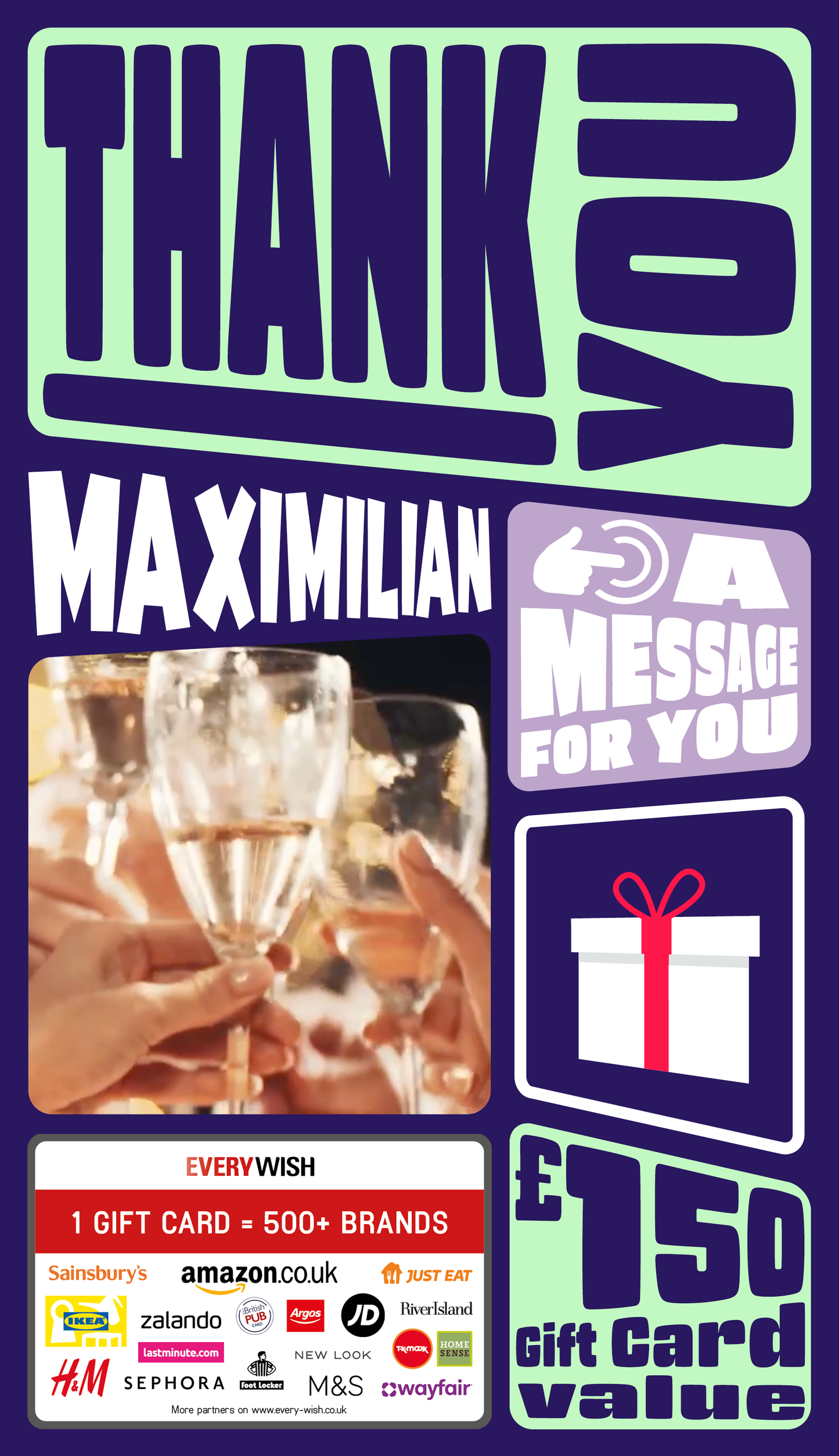 Digital - Thank you - bold
