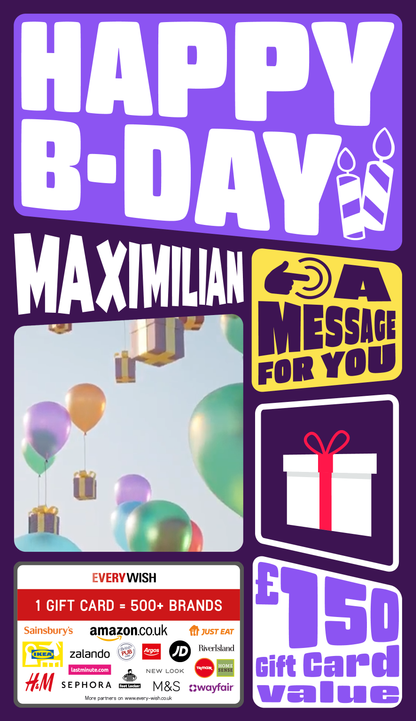 Digital - Happy B-Day - Candle