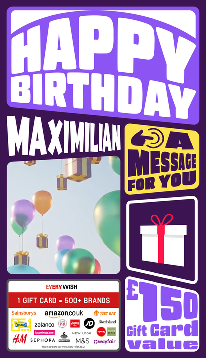 Digital - Happy Birthday - Round