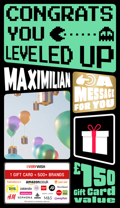 Digital - Congrats - Leveled Up