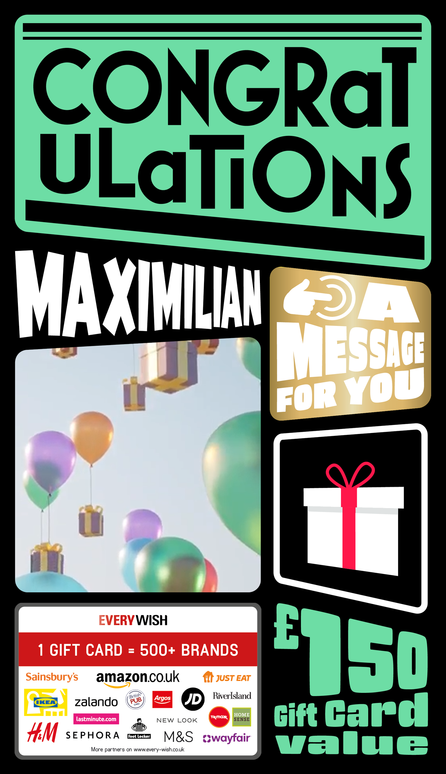 Digital - Congratulations - playful