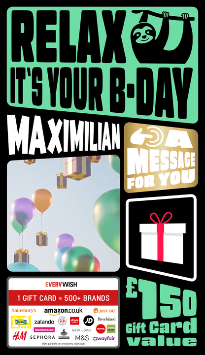 Digital - Relax Birthday - Sloth