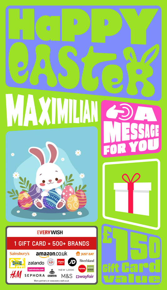 Digital - Happy Easter -  round