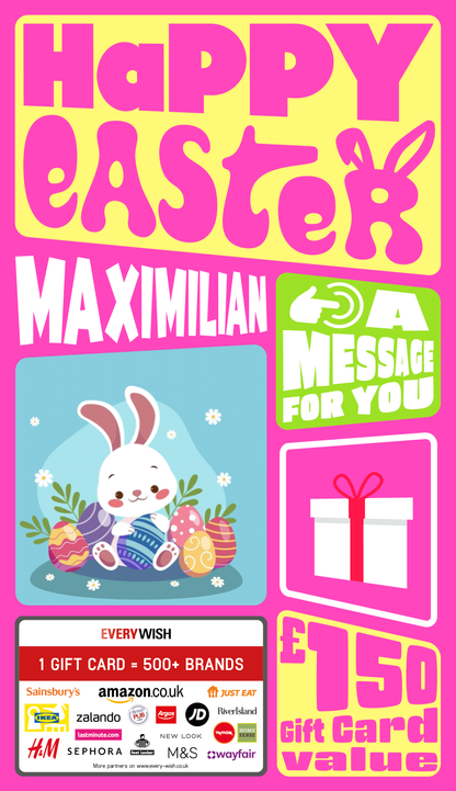 Digital - Happy Easter -  round