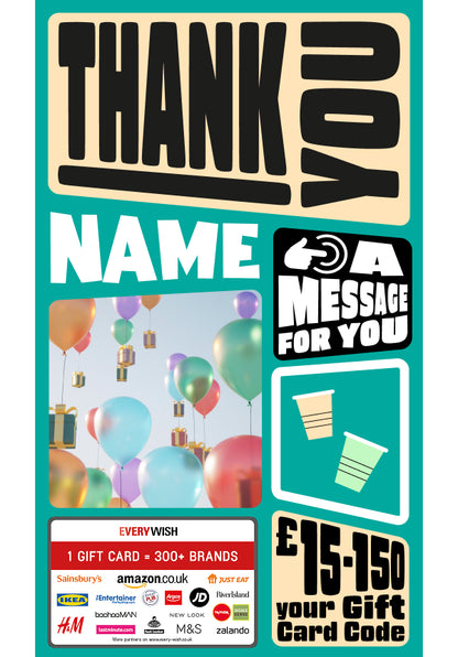 Digital - Thank you - bold