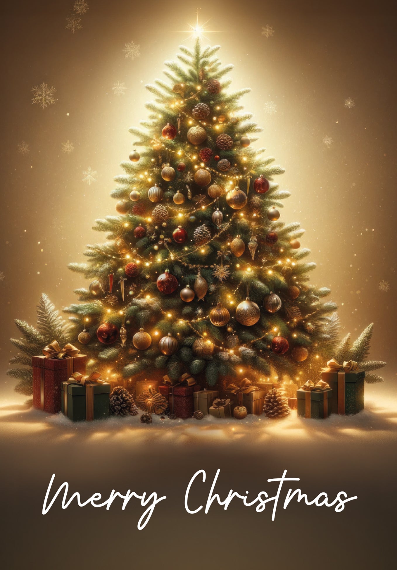 Merry Christmas - Christmas Tree Light (Value)
