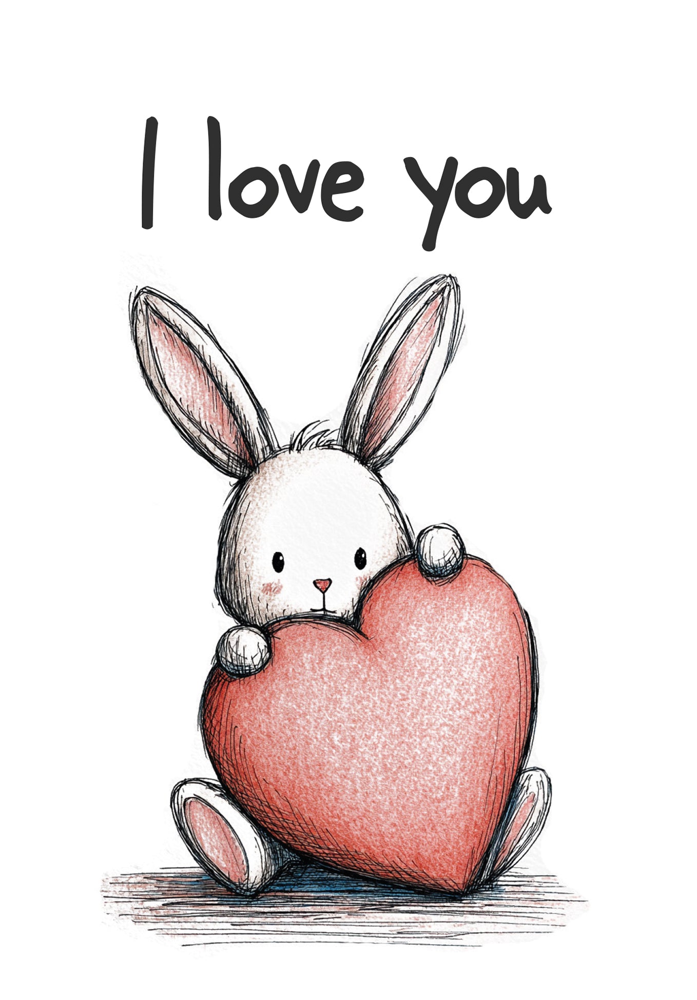 I love you - Rabbit Heart