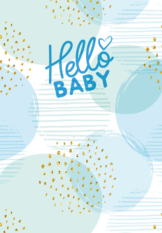 Hello Baby - Blue