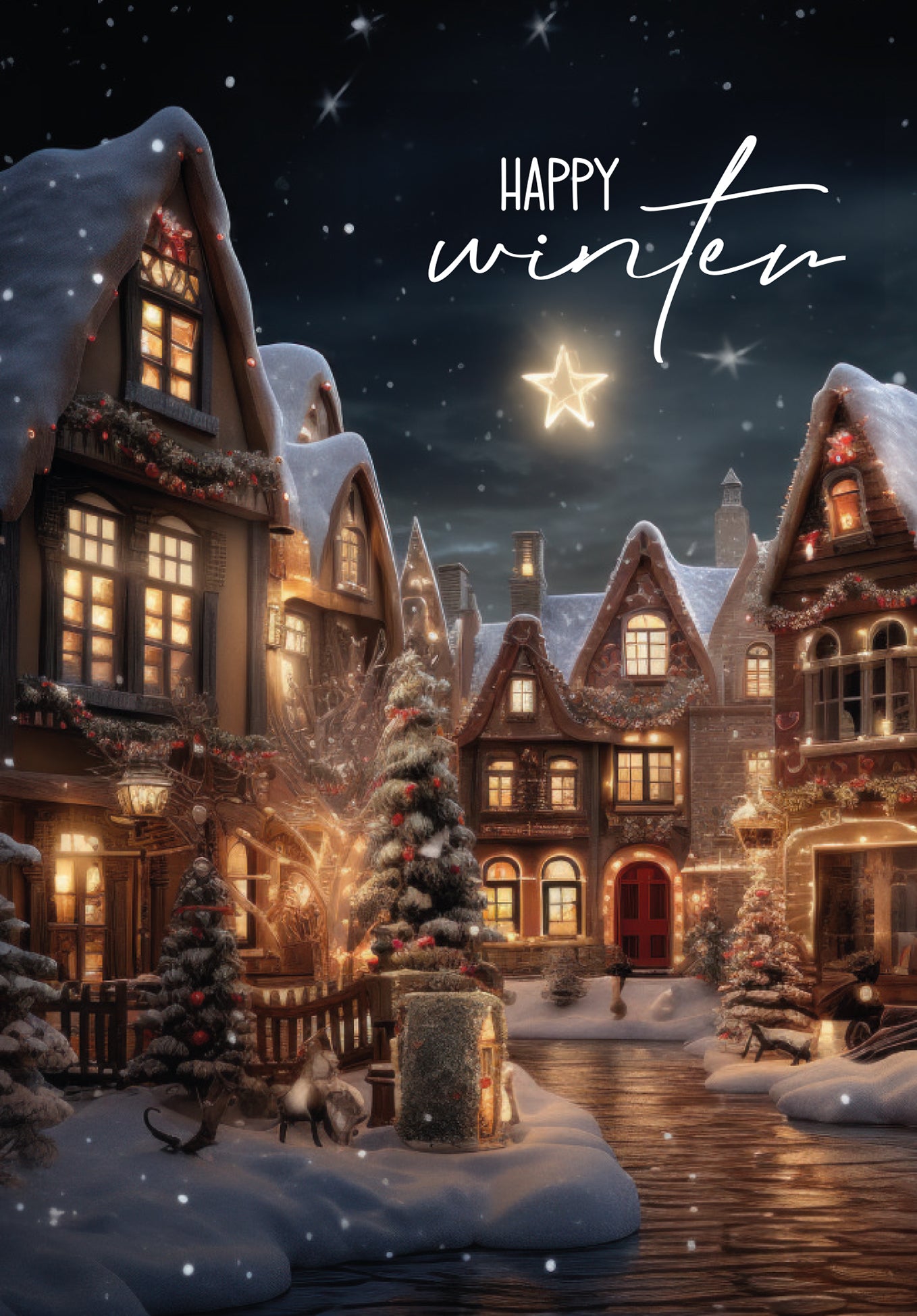 Happy Winter - Village (Value)