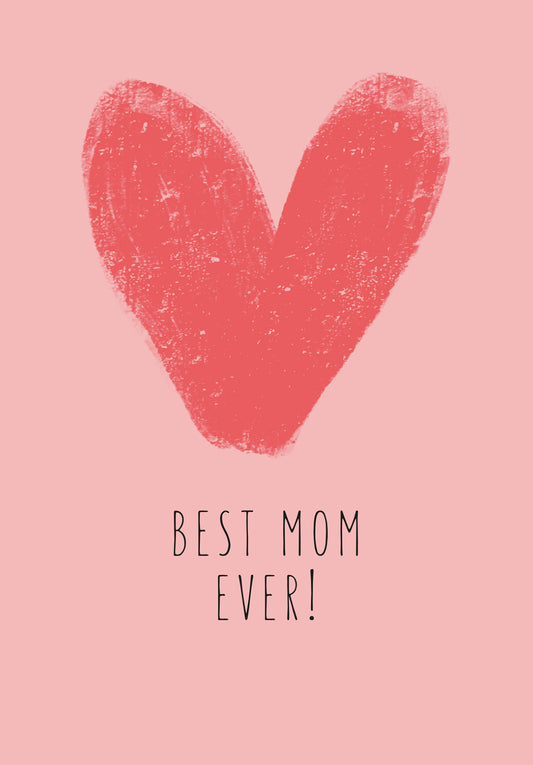 Best Mum ever - Heart
