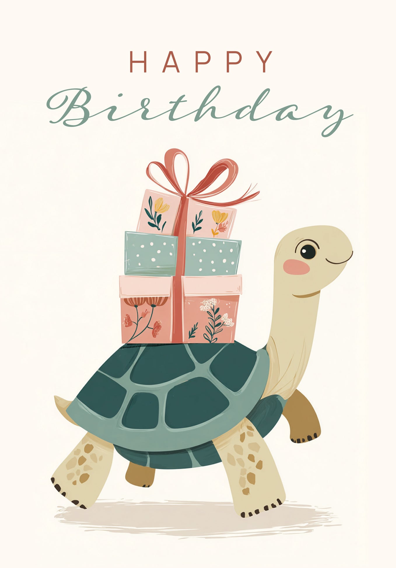 Happy Birthday - Turtle