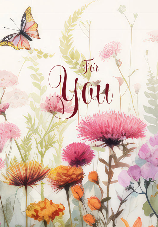 For you - Meadow of Flowers
