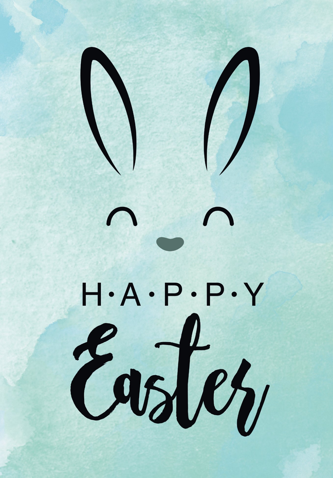 Happy Easter - Rabbit Ears (Value)