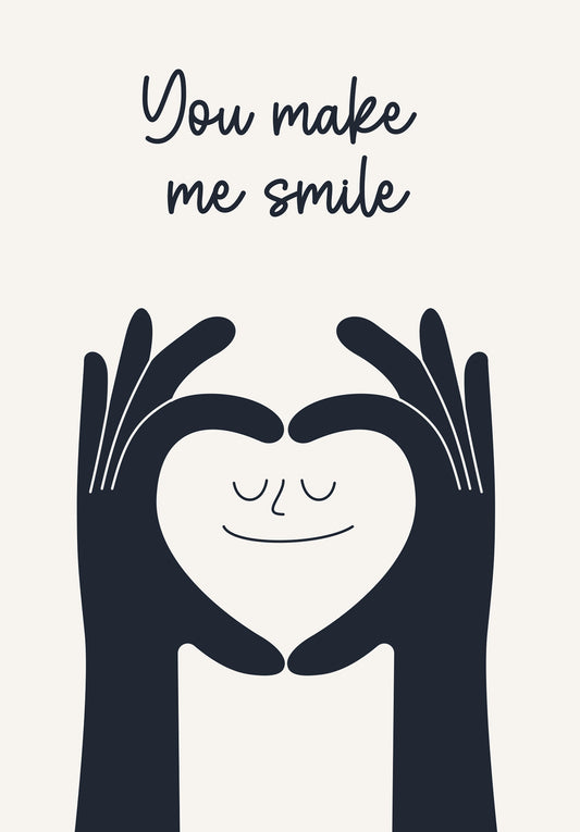You Make Me Smile - Black