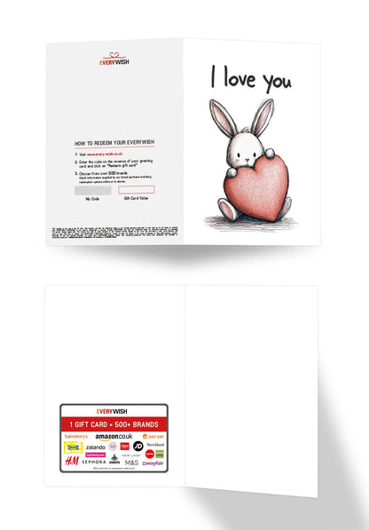 I love you - Rabbit Heart