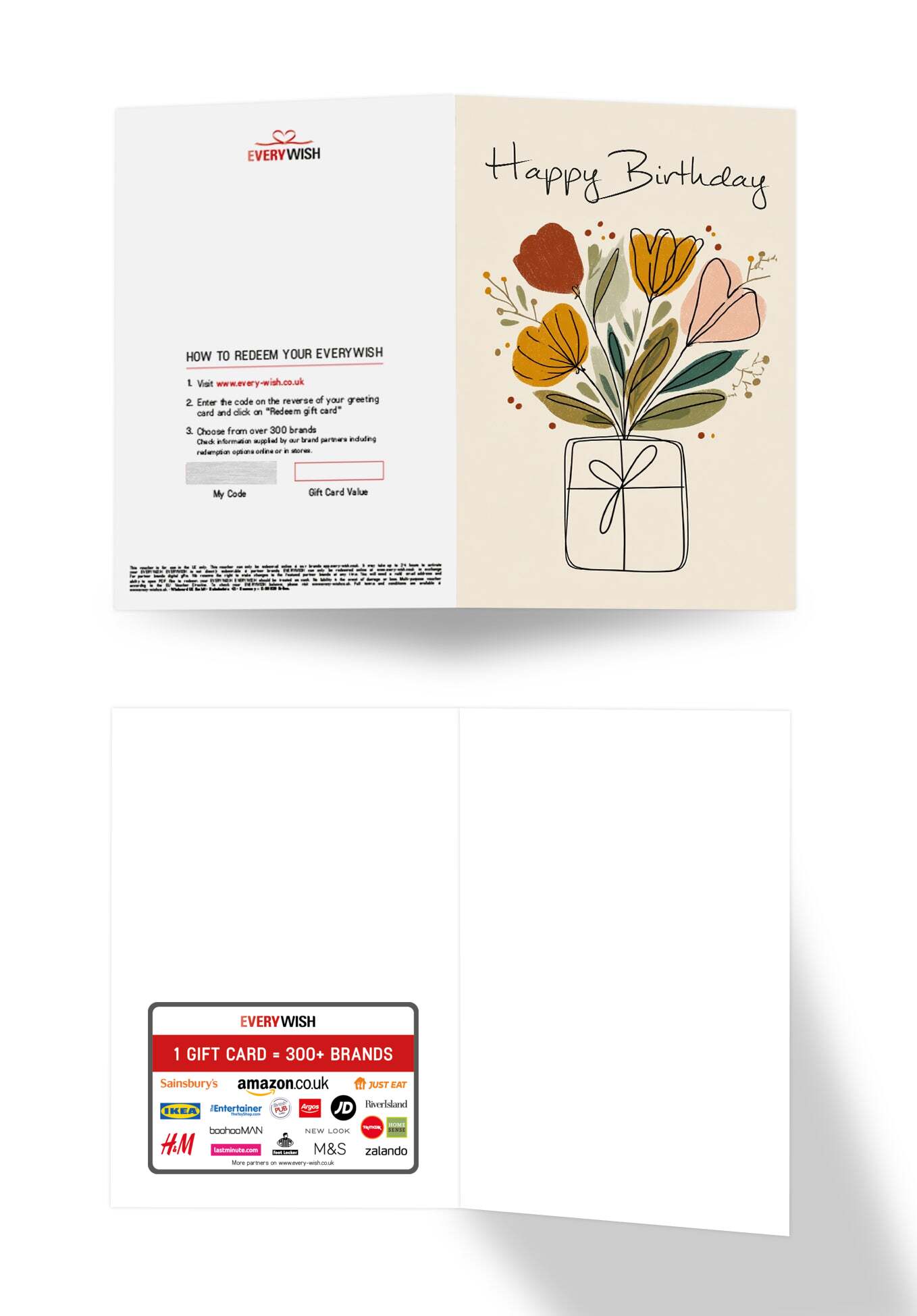 Happy Birthday - Gift flowers