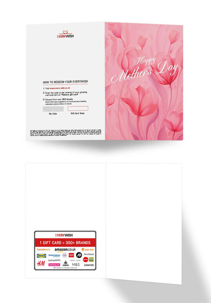 Happy Mother's Day - Pink Flowers