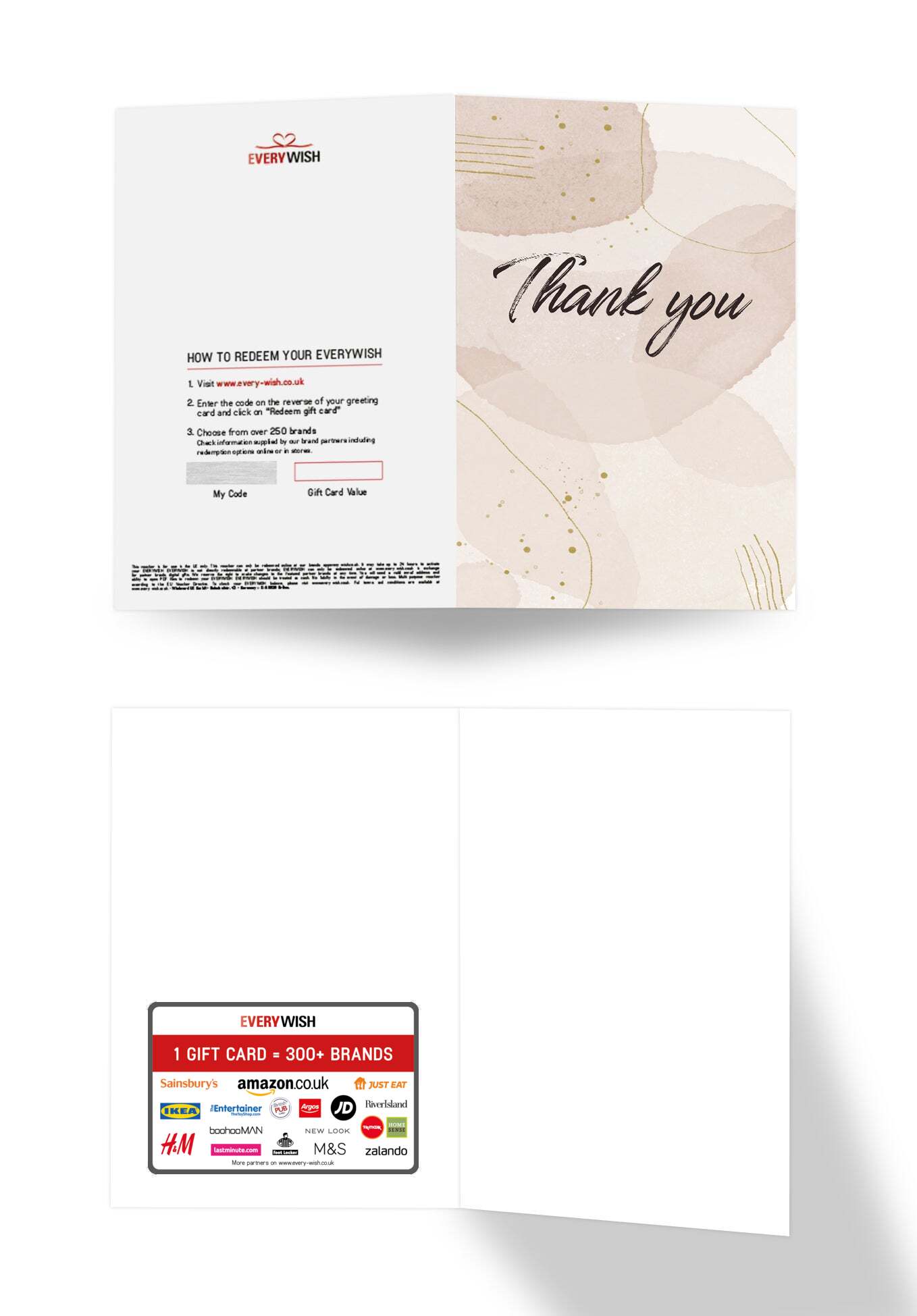 Thank you - Beige (Value)