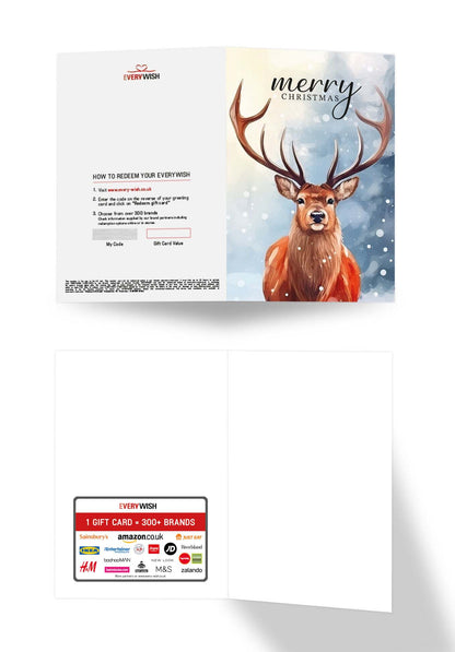 Merry Christmas - Deer (Value)