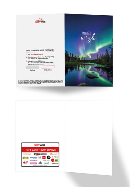 Make a wish - Northern Lights Forest