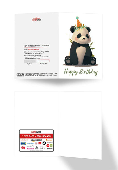 Happy Birthday - Panda
