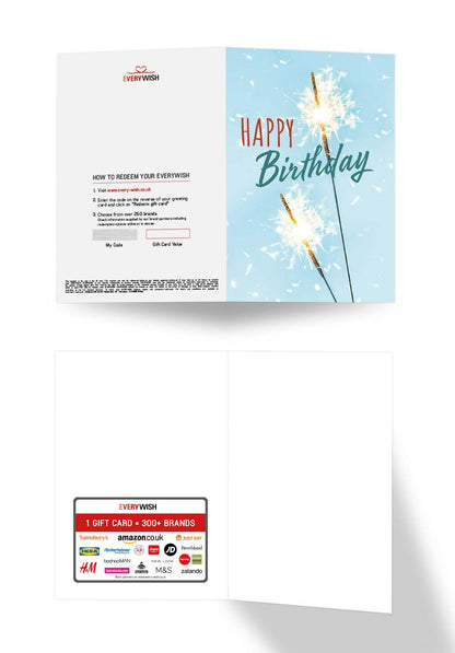 Happy Birthday - Sparkler