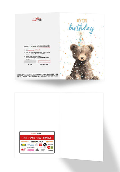 It's your birthday - Bear