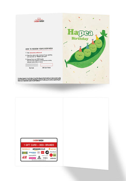 Hapea Birthday - Peas
