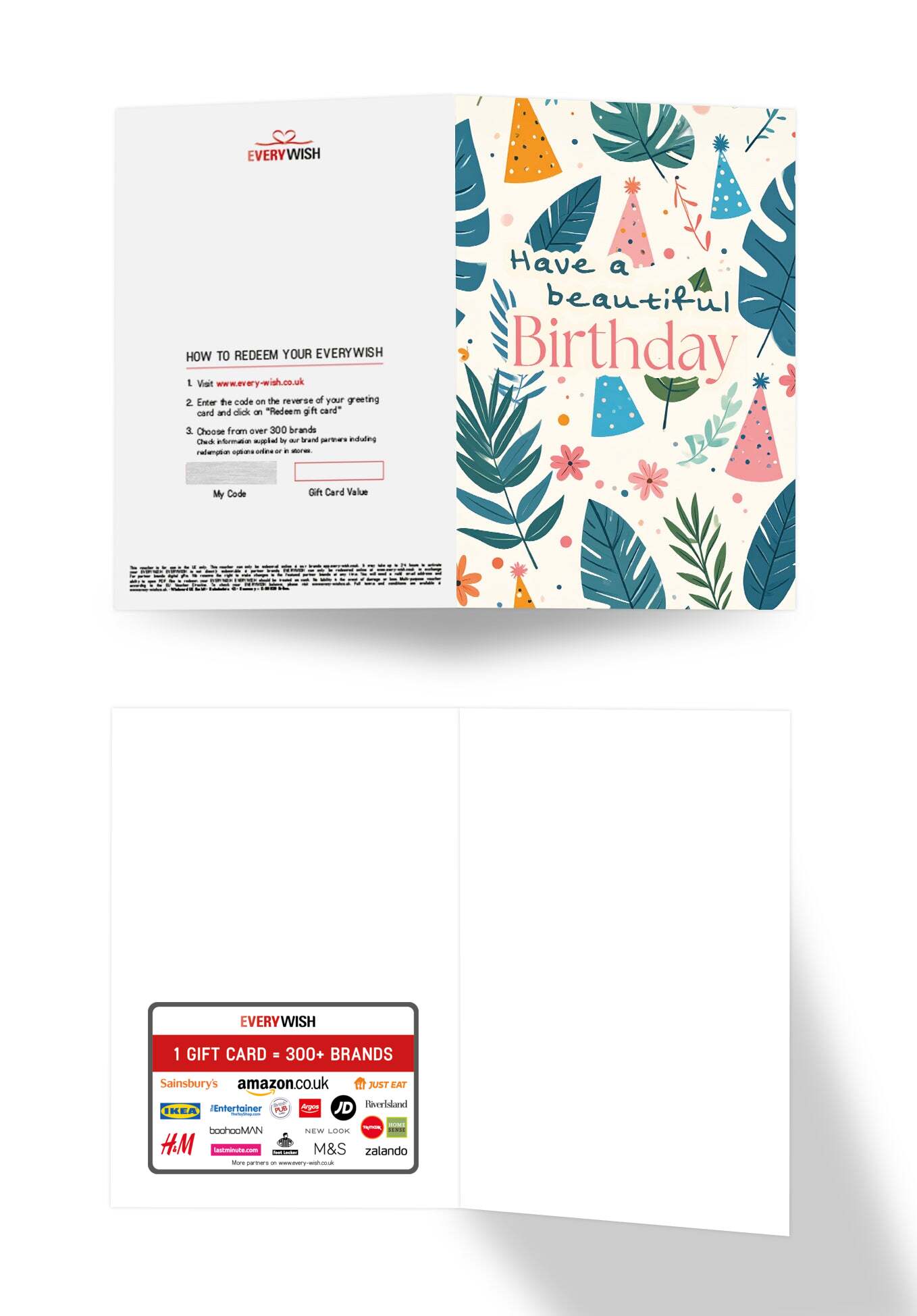 Beautiful Birthday - Party leaves