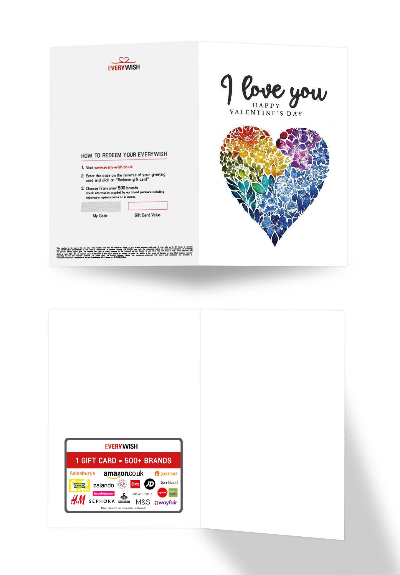 I love you - Colorful Heart