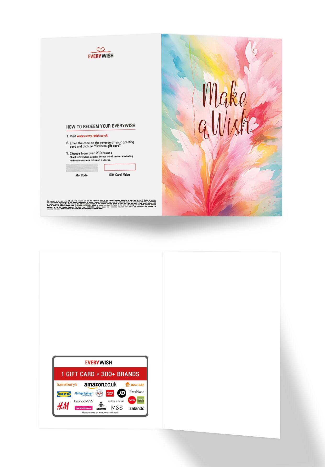Make a wish - Colourful Pink