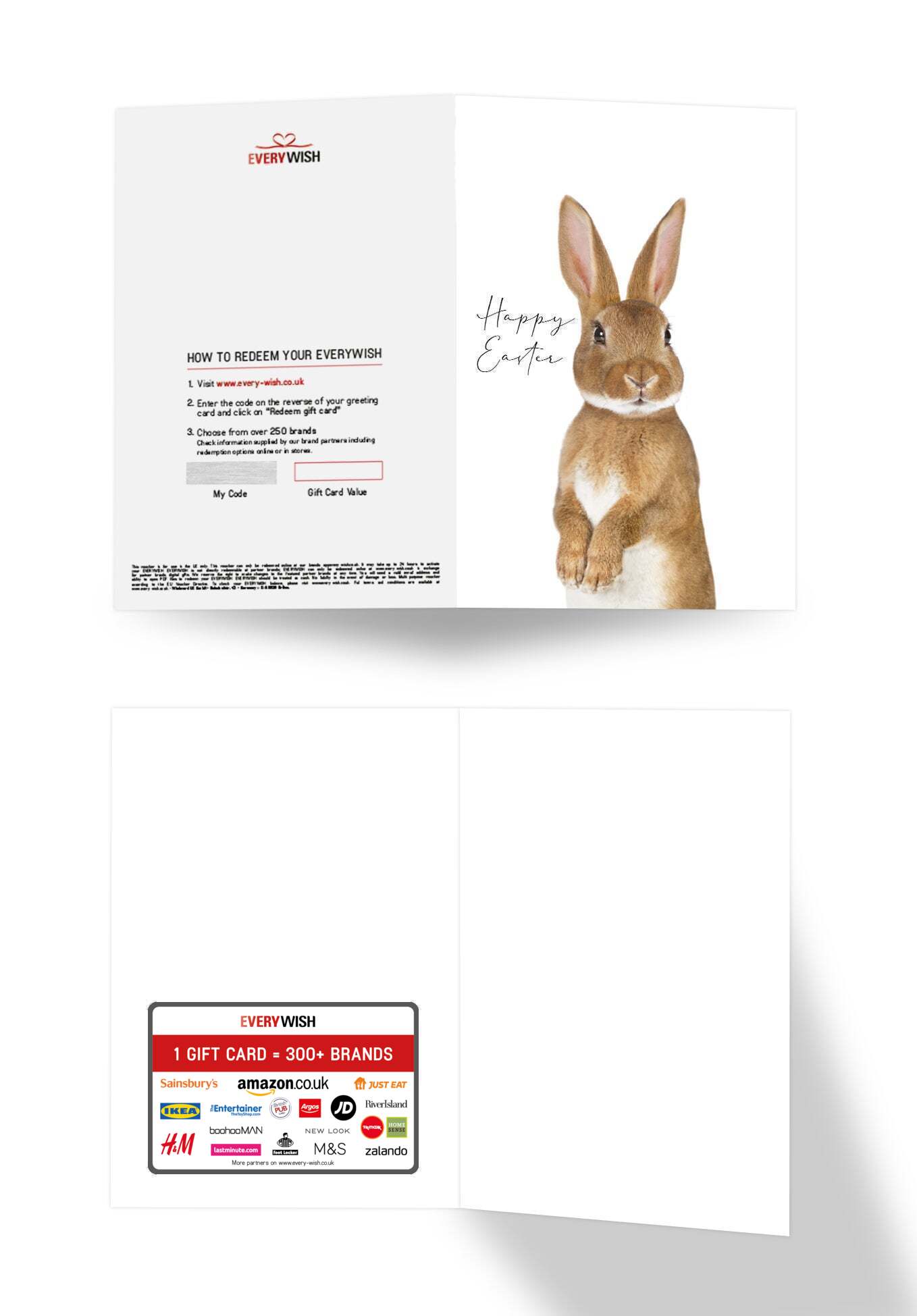 Happy Easter - Brown Rabbit