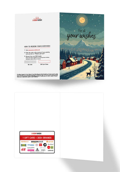 For all your wishes - Winter Town Reindeer