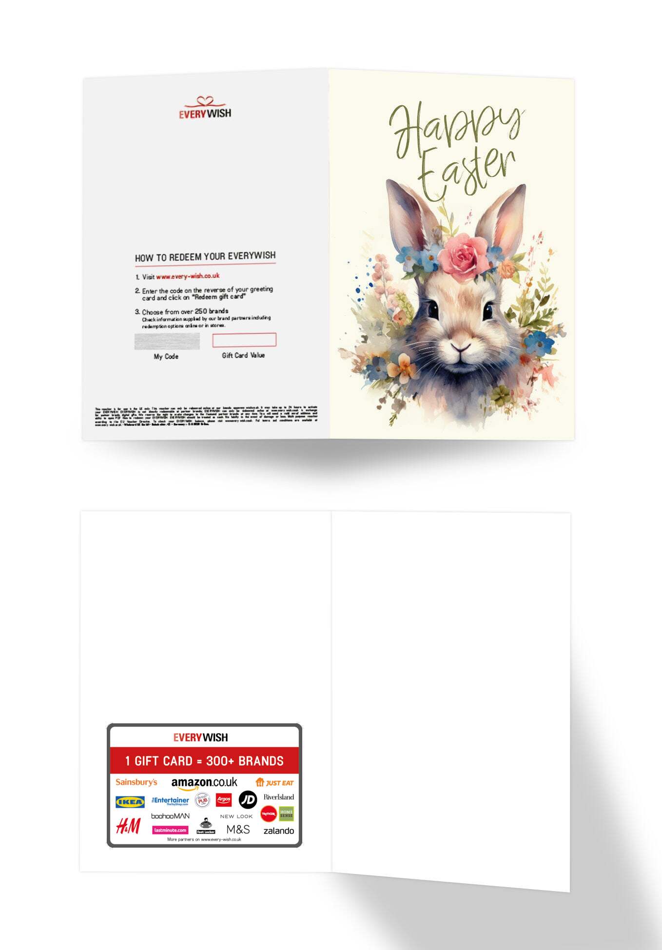 Happy Easter - Rabbit Flower (Value)