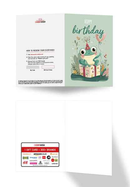 Hoppy birthday - Frog