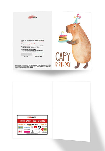 Capy Birthday - Capybara
