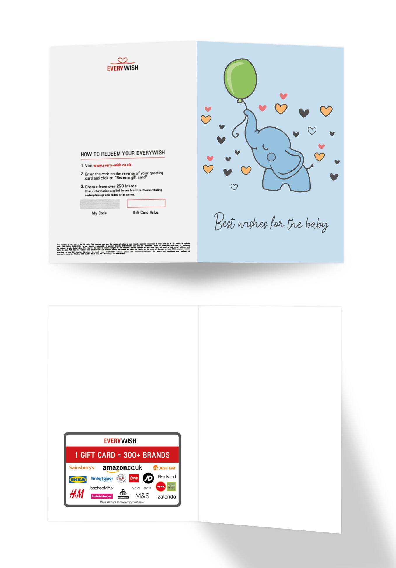 Best Wishes Baby - Elephant