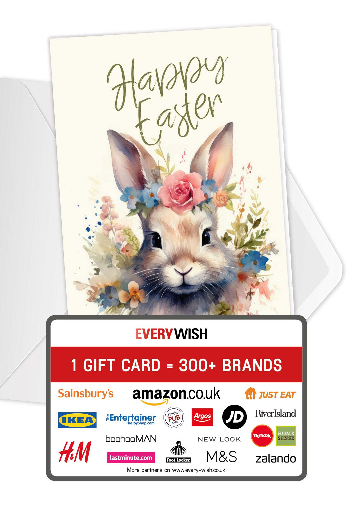 Happy Easter - Rabbit Flower (Value)