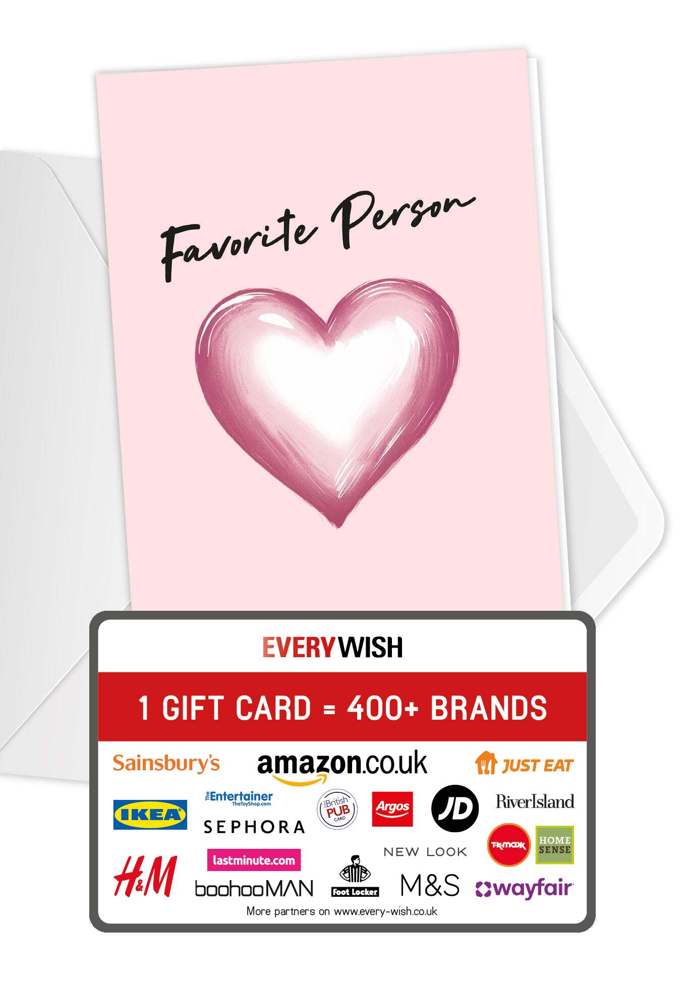 Favourite person - Pink heart