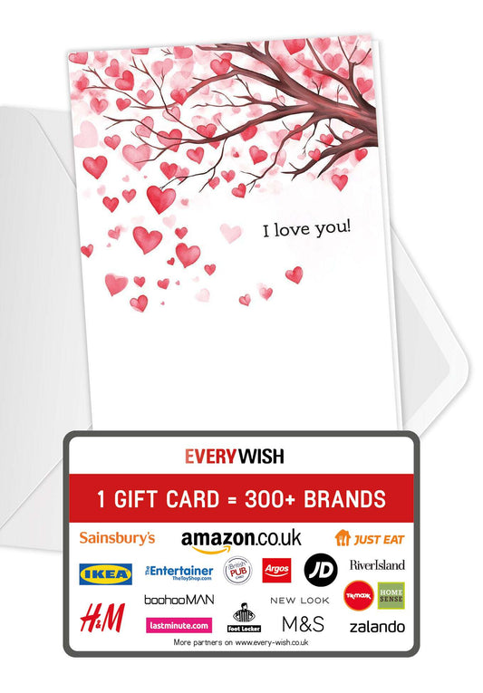 I love you - Heart tree