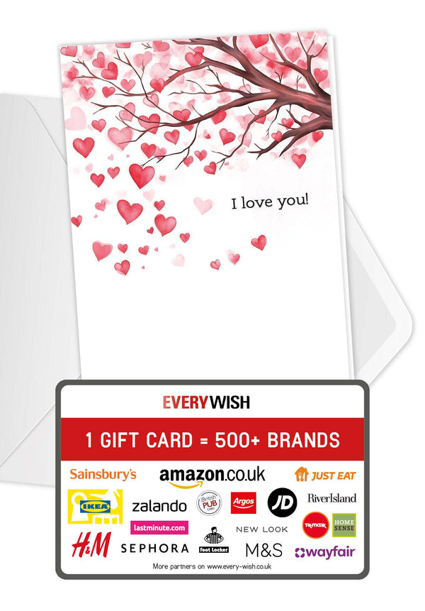 I love you - Heart tree