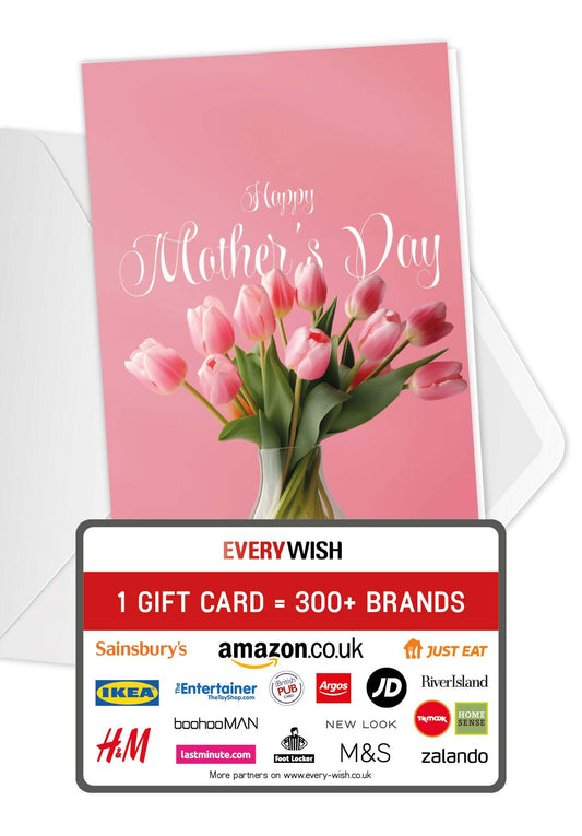 Happy Mother's Day - Tulip vase