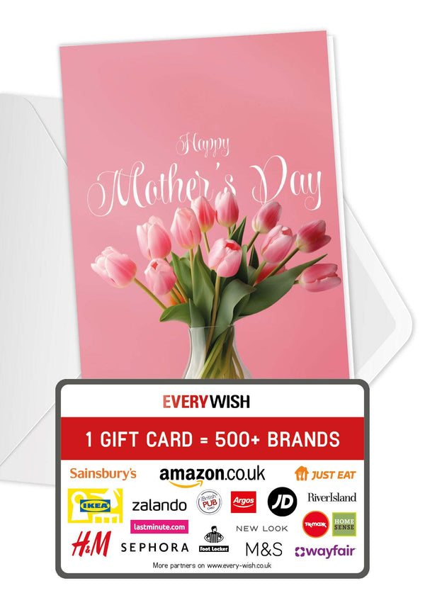 Happy Mother's Day - Tulip vase