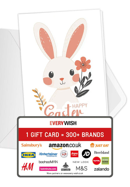 Happy Easter - Bunny White (Value)