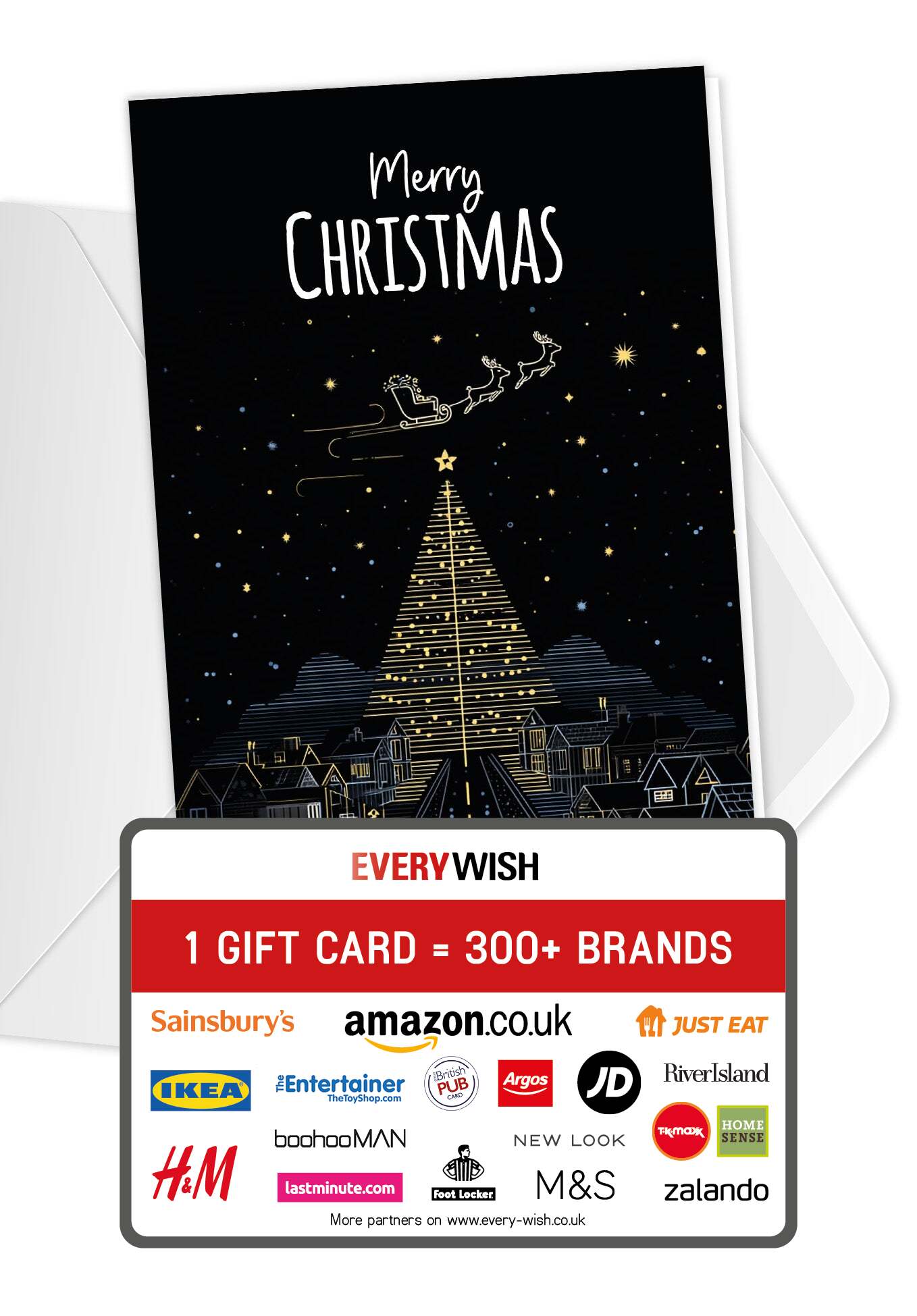 Merry Christmas - City Christmas tree