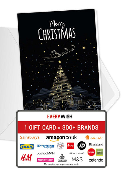 Merry Christmas - City Christmas tree