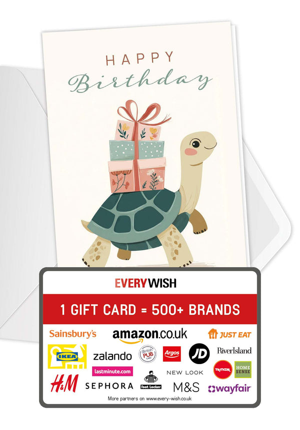Happy Birthday - Turtle